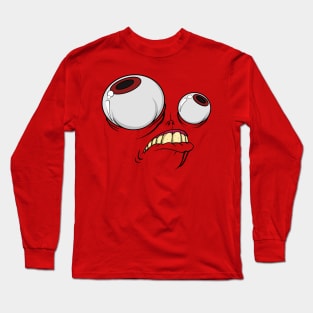 Repressed Rage Face Long Sleeve T-Shirt